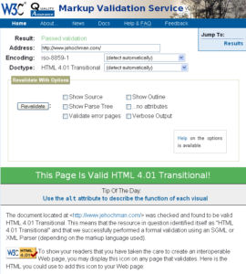 W3C Validation Service